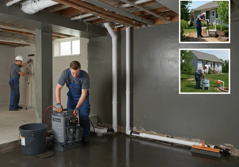 Basement Waterproofing and Flood Prevention process in Columbus County, NC